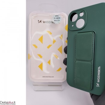 Wozinsky 4in1 švelnaus silikono dėklas - žalias (telefonui Apple Iphone 13 Mini) Wozinsky 4in1 švelnaus silikono dėklas - žalias (telefonui Apple Iphone 13 Mini)